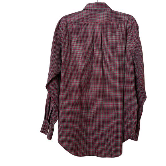 Lauren Ralph Lauren Men Plaid Classic Fit Long Sleeve Button-Down Shirt - Picture 5 of 5
